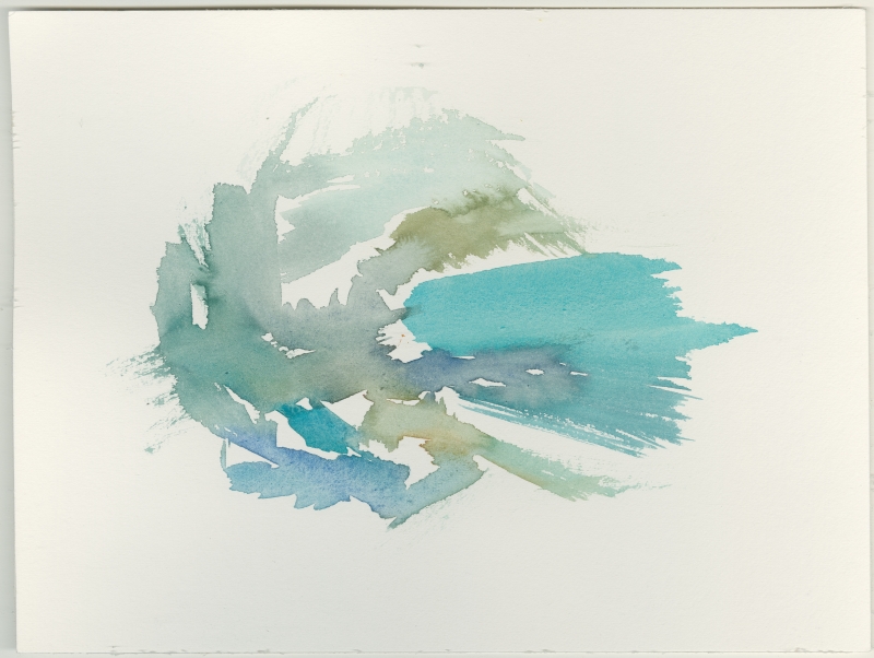 2026-03-03_da-kloster-gravenhorst, watercolour, 24 × 32 cm (Kirsten Kötter)