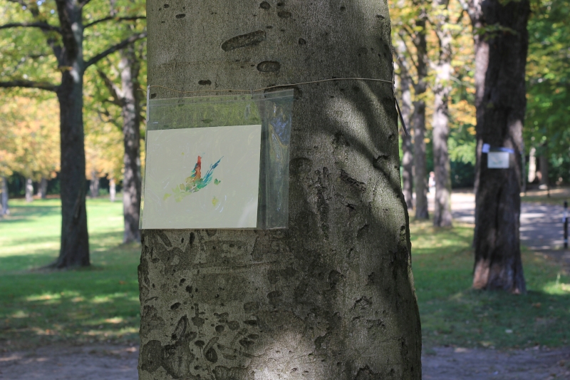 2025-08-20_malathon-chemnitz_16_baum_2882, watercolour, 24 × 32 cm (Kirsten Kötter)