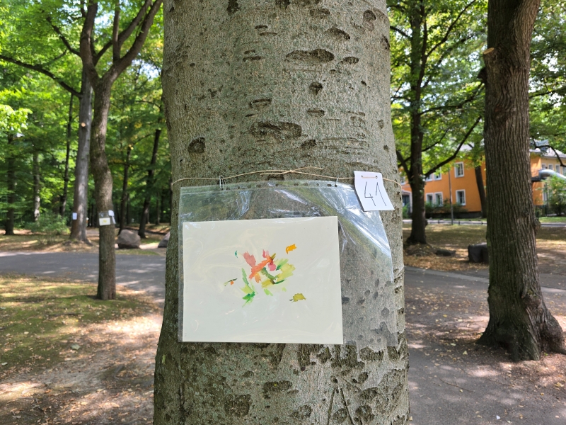 2025-08-21_malathon-chemnitz_41_20250821_121114, watercolour, 24 × 32 cm (Kirsten Kötter)