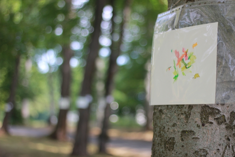 2025-08-21_malathon-chemnitz_41_baum_3022, watercolour, 24 × 32 cm (Kirsten Kötter)