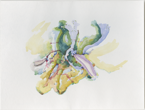 2005-04_05_s2, Salzburg, watercolour, 30 × 40 cm (Kirsten Kötter)