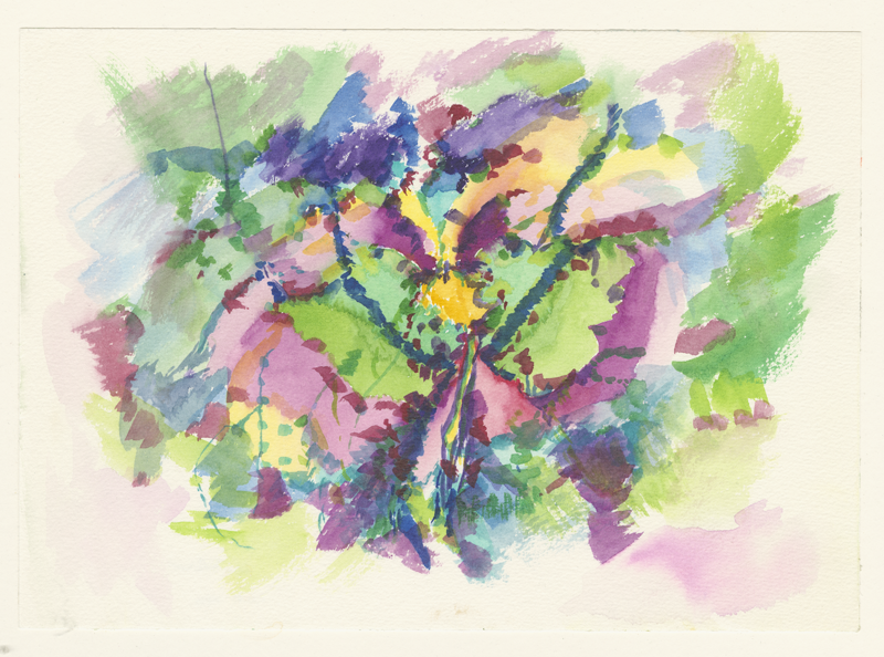 2005-10-04_meze_5-2-3-_171, watercolour, 17 × 24 cm (Kirsten Kötter)